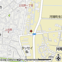 ローソン福井河増店周辺の地図