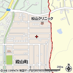 埼玉県東松山市殿山町25-7周辺の地図