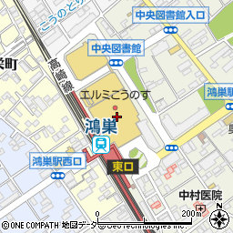 株式会社リブロ　鴻巣店周辺の地図