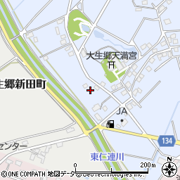 茨城県常総市大生郷町1248周辺の地図