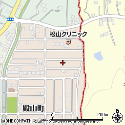 埼玉県東松山市殿山町25-25周辺の地図