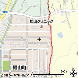 埼玉県東松山市殿山町25-24周辺の地図
