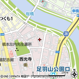 福井県福井市左内町1-14周辺の地図