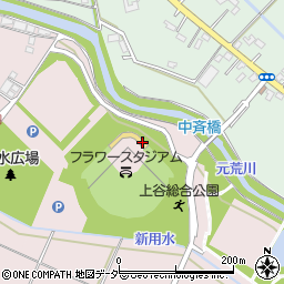埼玉県鴻巣市上谷707周辺の地図