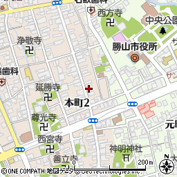 丸屋松月堂周辺の地図