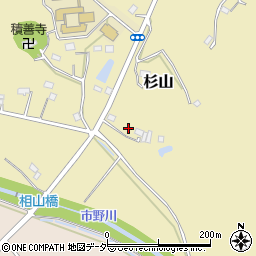 埼玉県比企郡嵐山町杉山886周辺の地図