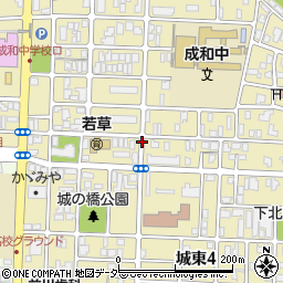 福井県福井市城東周辺の地図