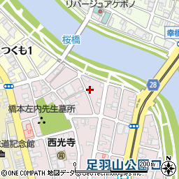 福井県福井市左内町1-16周辺の地図