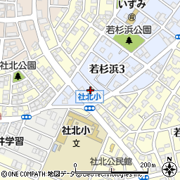 ファミリーマート福井若杉浜三丁目店周辺の地図