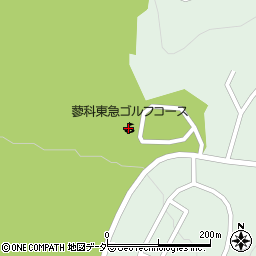 蓼科東急別荘販売事務所周辺の地図