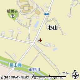 埼玉県比企郡嵐山町杉山890周辺の地図