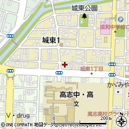たいよう共済福井支店周辺の地図
