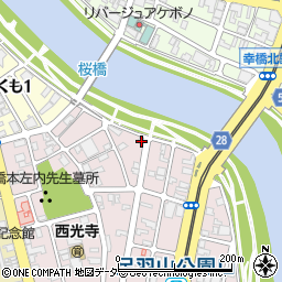 福井県福井市左内町1-1周辺の地図