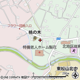 埼玉県東松山市東平674周辺の地図
