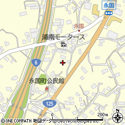 茨城県土浦市永国504周辺の地図