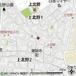 黒川クリーニング上北野店周辺の地図