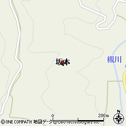 埼玉県秩父郡東秩父村坂本周辺の地図