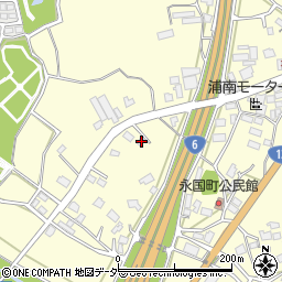 茨城県土浦市永国362周辺の地図