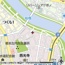 福井県福井市左内町1-20周辺の地図