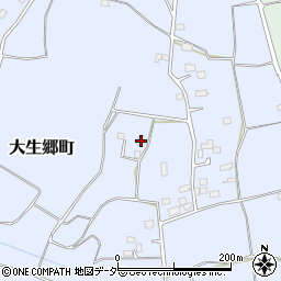 茨城県常総市大生郷町411-1周辺の地図