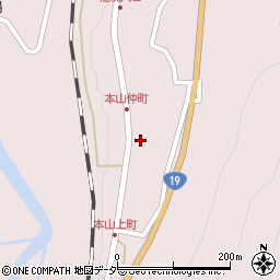 長野県塩尻市本山4992周辺の地図