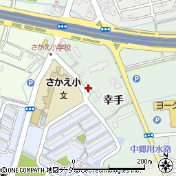 埼玉県警察幸手三ツ家待機宿舎周辺の地図