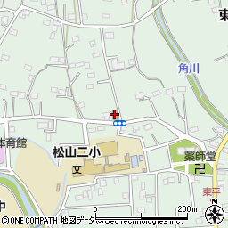 東平自治会館周辺の地図