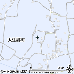 茨城県常総市大生郷町411-6周辺の地図