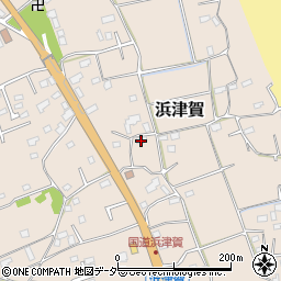 茨城県鹿嶋市浜津賀116周辺の地図