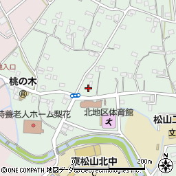 埼玉県東松山市東平579周辺の地図