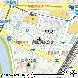 ホットマン福井店周辺の地図