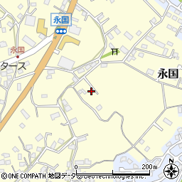 茨城県土浦市永国789周辺の地図