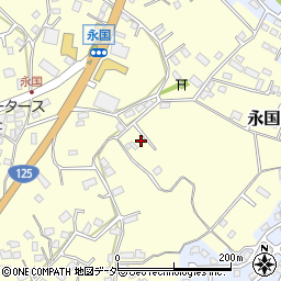 茨城県土浦市永国789-1周辺の地図