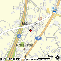 茨城県土浦市永国499-1周辺の地図