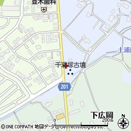 茨城県つくば市大角豆646周辺の地図