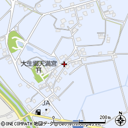 茨城県常総市大生郷町1226周辺の地図