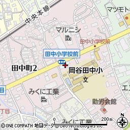 洋菓子岡谷フレール周辺の地図