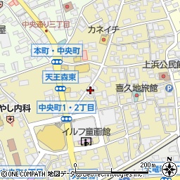 大滝化粧品店中央店周辺の地図