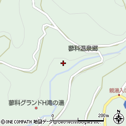 蓼科温泉郷周辺の地図