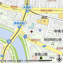 株式会社藤井時計店周辺の地図