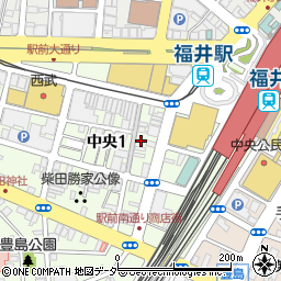 ニコニコレンタカー福井駅店周辺の地図
