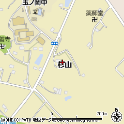 埼玉県比企郡嵐山町杉山817周辺の地図