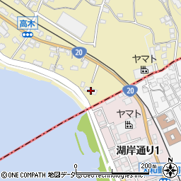 長野県福祉大学校　長公舎周辺の地図