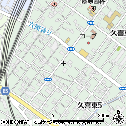 セキ薬局　久喜東店周辺の地図