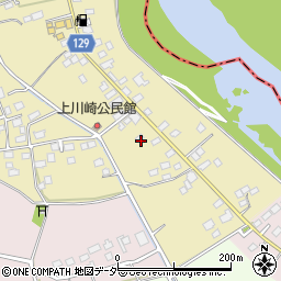 茨城県常総市川崎町甲周辺の地図