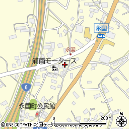 茨城県土浦市永国620周辺の地図