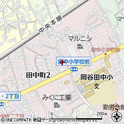 諏訪信用金庫田中町支店周辺の地図