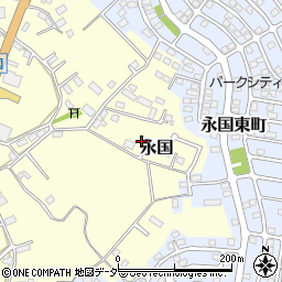 茨城県土浦市永国818周辺の地図