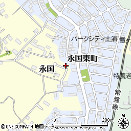 茨城県土浦市永国812-11周辺の地図