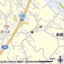 茨城県土浦市永国787-3周辺の地図